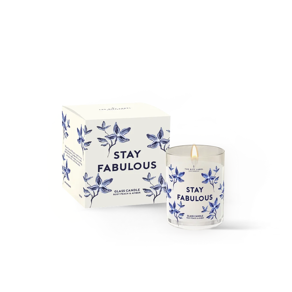 Scented Candle 200gr - Stay Fabulous