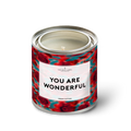 Candletin310gr - You Are Wonderful - Jasmine Vanilla