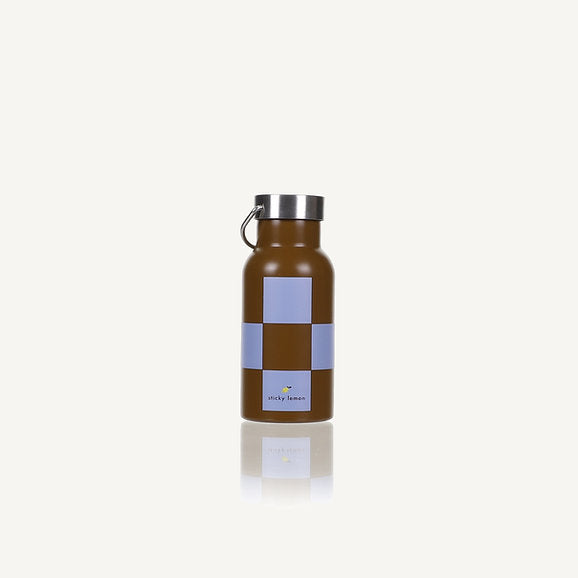 WATER BOTTLE BRUIN BLAUW 1