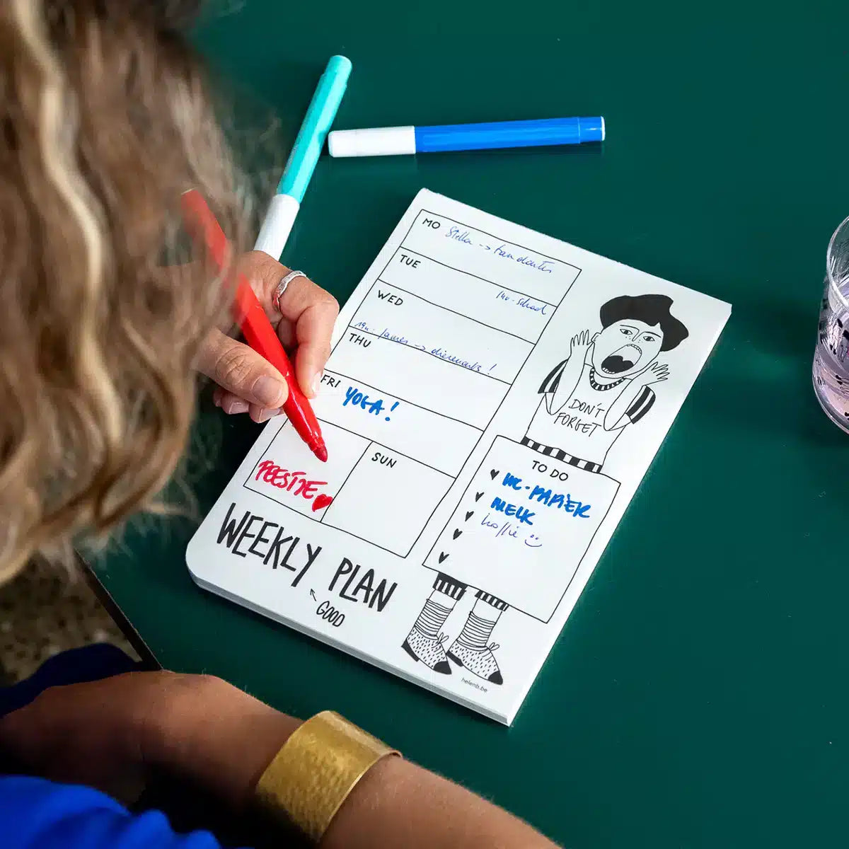weekplanner don’t forget