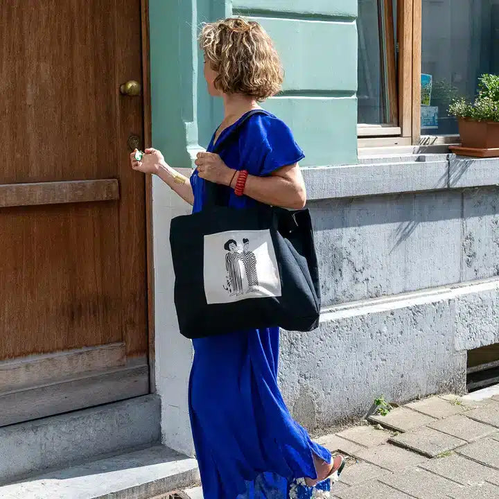 tote bag matching couple