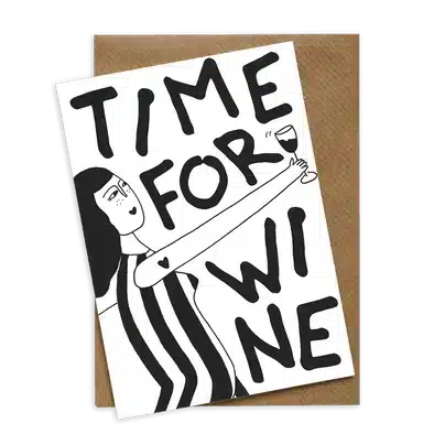 greeting-card_time-for-wine-wine-oclock_394x