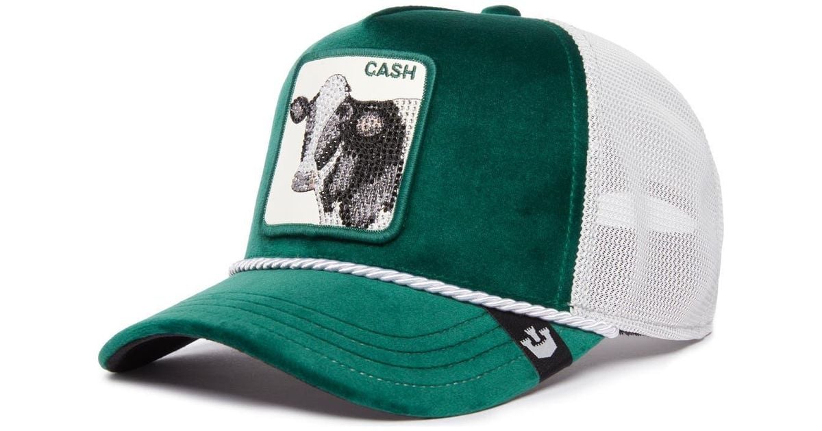 goorin-bros-Green-Emerald-Cow-Satin-Front-Trucker-Hat