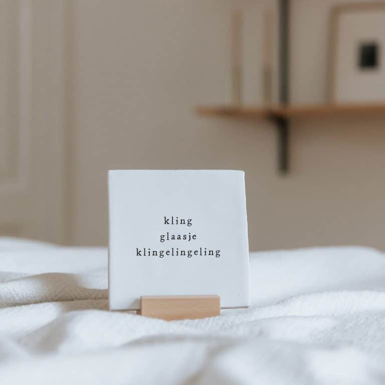 kling glaasje kling