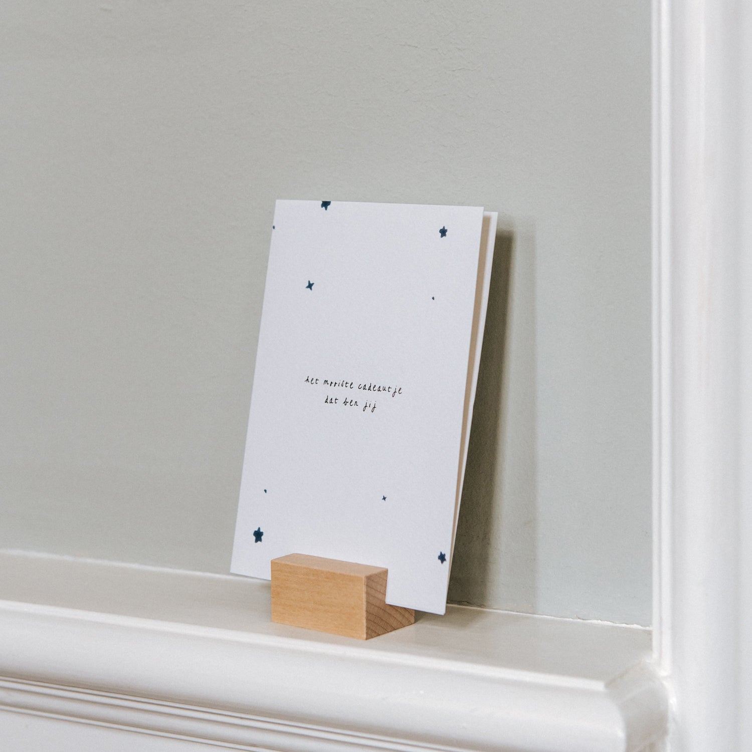 kaart het leukste cadeautje ben jij