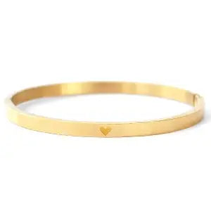 Armband Roestvrij Staal Hart