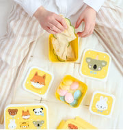 Lunch & snack box set: Dierenvriendjes