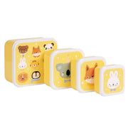 Lunch & snack box set: Dierenvriendjes