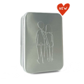zeepdoosje naked couple back